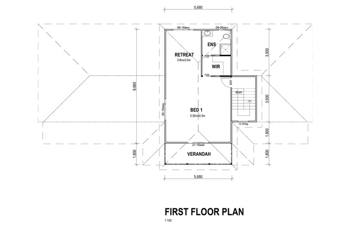 Kit Home Gold Coast First Floor Plan
