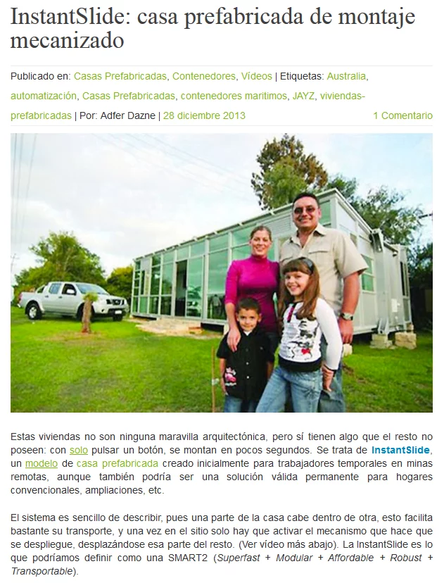 IS ARQuitectura iBuild News in Spain