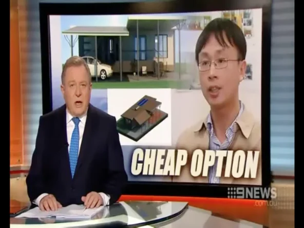 Channel 9 News Features iBuild TransPack Granny Flats