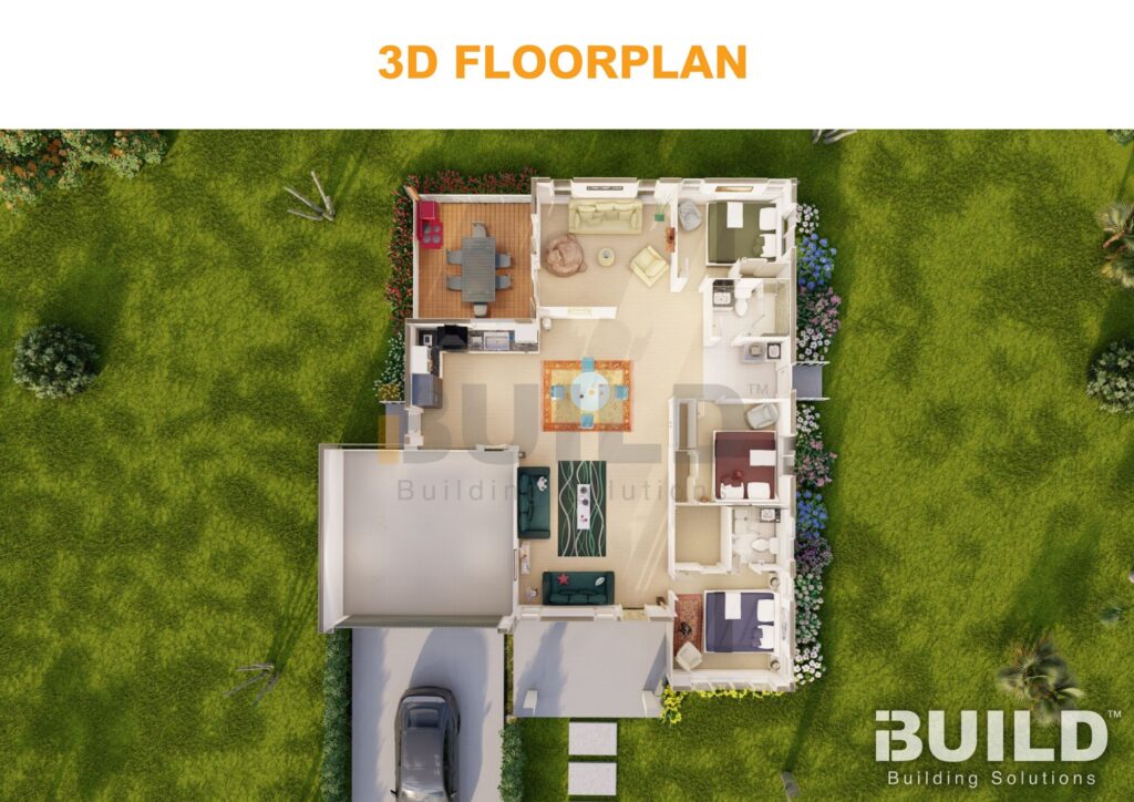 Kit Homes Shepparton 3D Flooplan V2