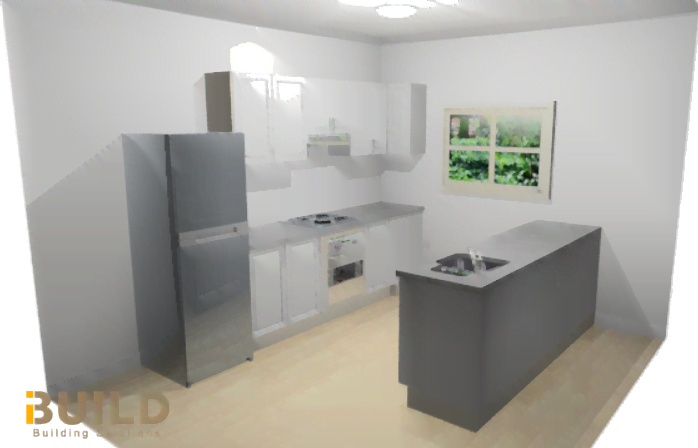 Kit homes abbey kitchen