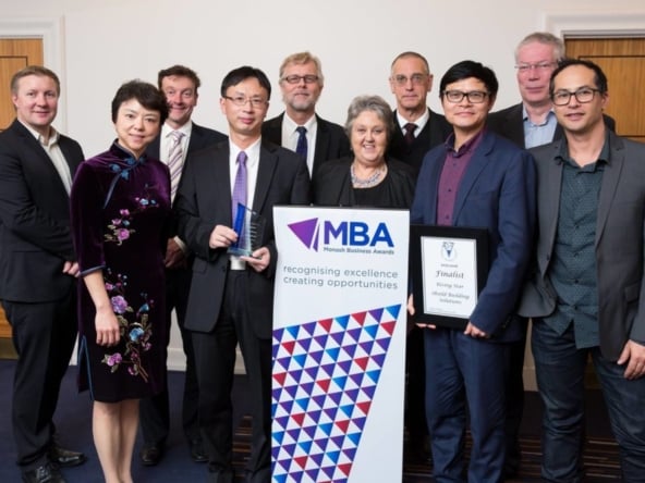 2016 Monash Business Awards Annual Gala Dinner iBuild team