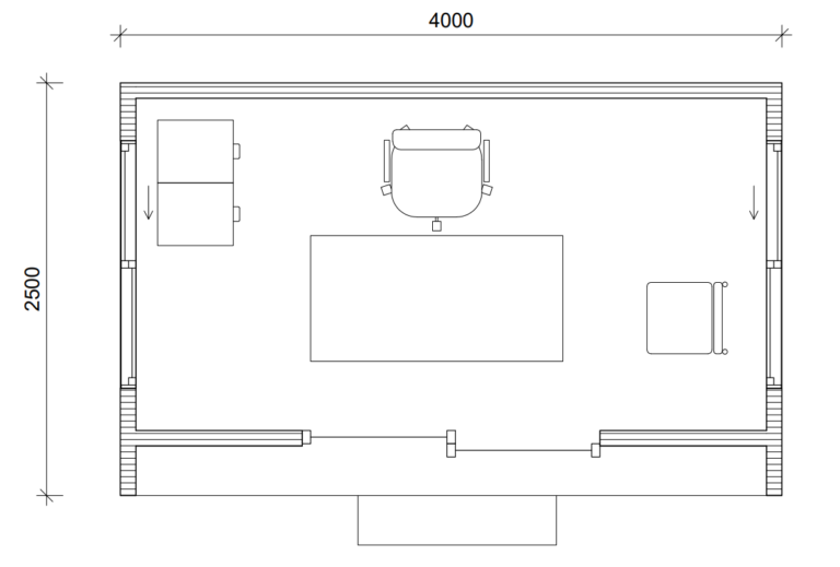 Gunyah 4000 Simplified Floorplan