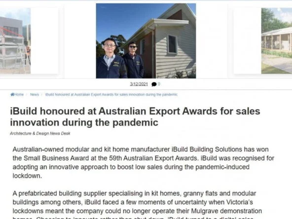 Architecture Design magazine media mention ibuild scaled 1 1
