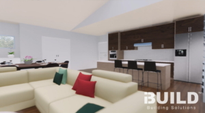 Townsville Living Room Kitchen w