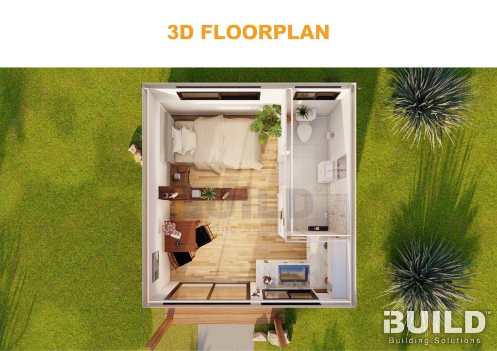 Kit Homes Yass 3D Floor Plan
