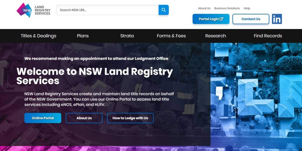 What is a land title NSW