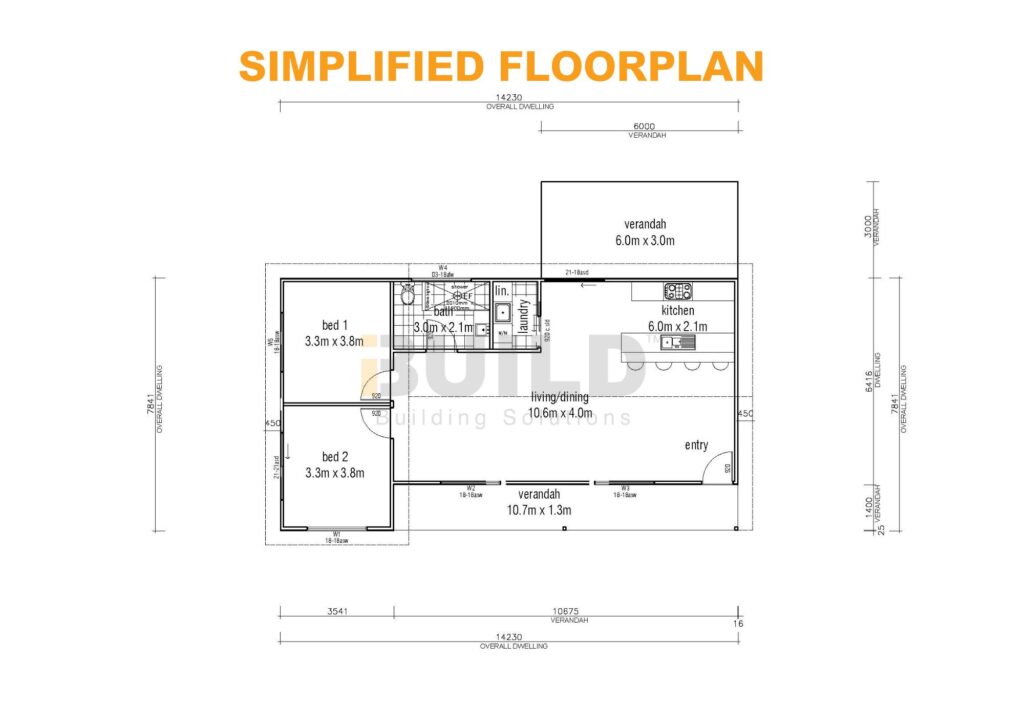 Kit Homes Moree Simplified Floorplan V2