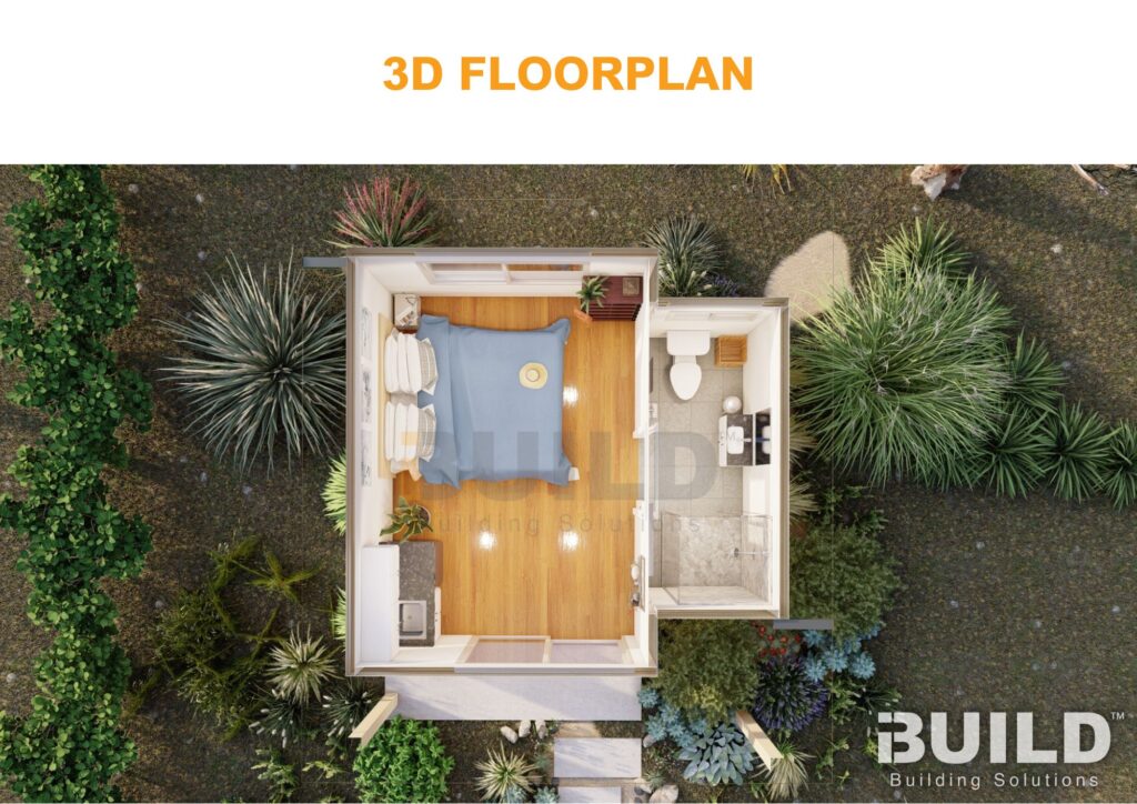 Kit Homes Stawell 3D Floorplan