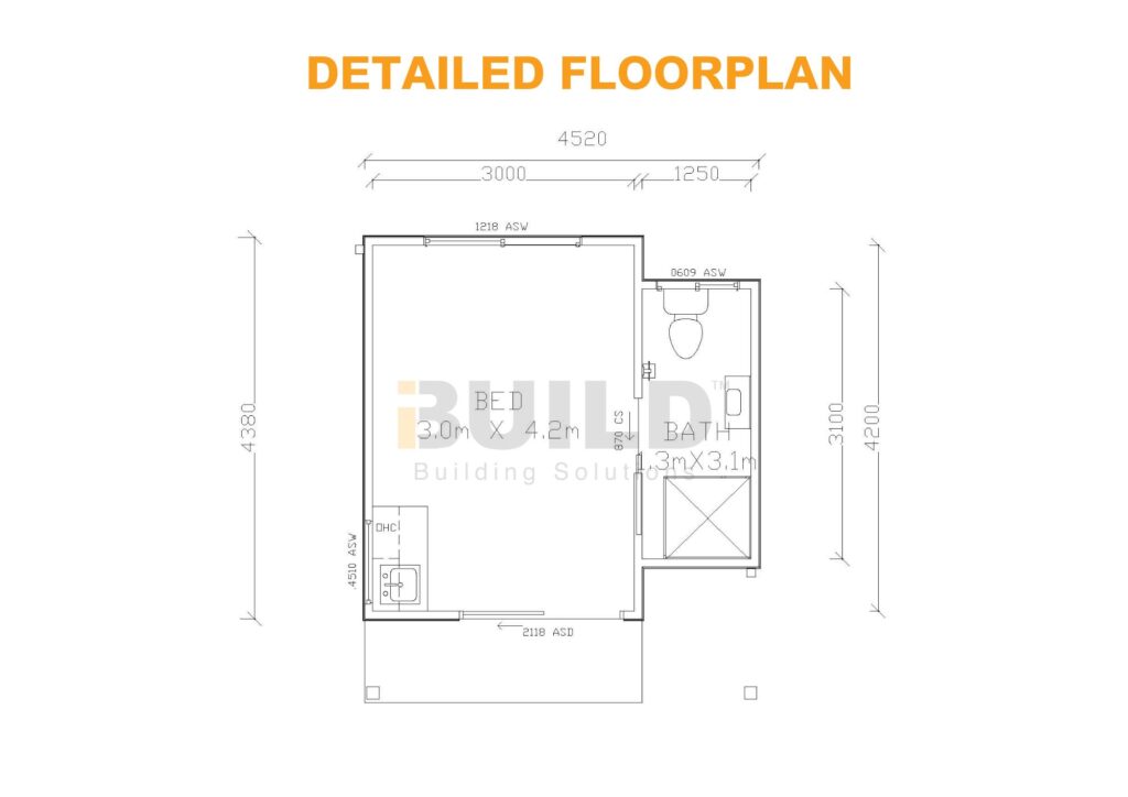 Kit Homes Stawell Detailed Floorplan