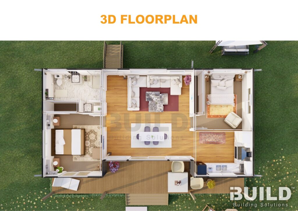 Kit Homes WHYALLA 3D FLOORPLAN Watermarked