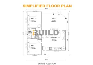 Kit Homes Seymour Simplified Floor Plan