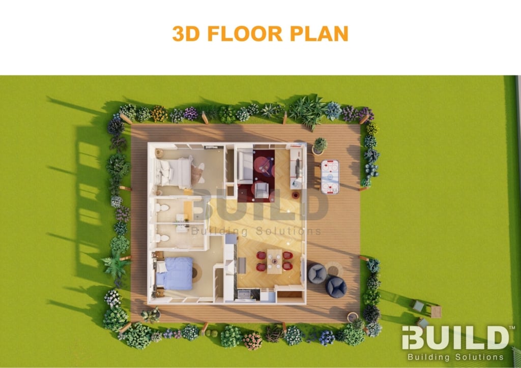 Kit Homes Westwood 3D Floor Plan