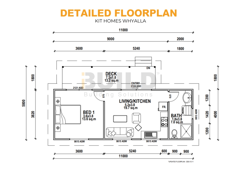 Kit Homes Whyalla LS DETAILED FLOORPLAN