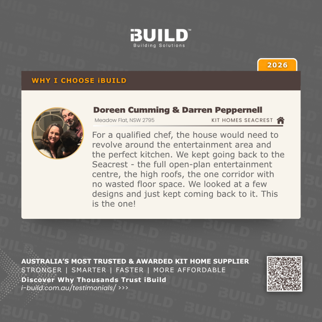 Why I Chose iBuild Doreen Cumming & Darren Peppernell