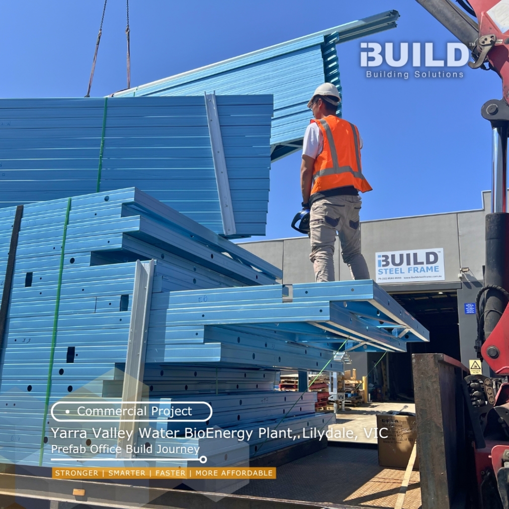 Prefab Office Build Journey, Yarra Valley Water BioEnergy Plant, Lilydale, VIC, C0514