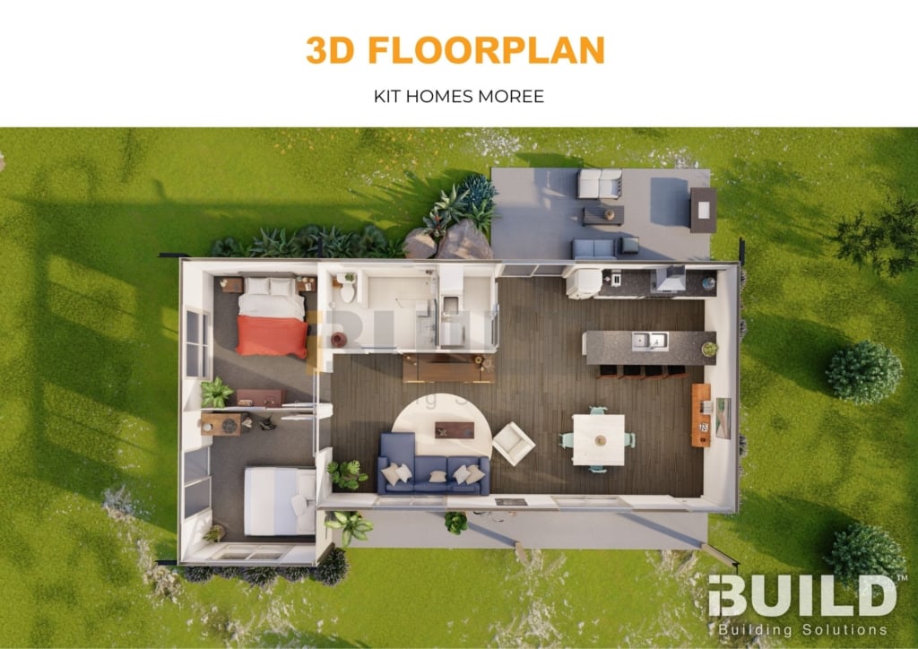 Kit Homes Moree 3D Floorplan V2