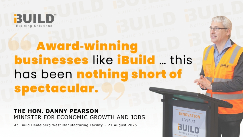 iBuild Minister Hon. Danny Pearson Quote