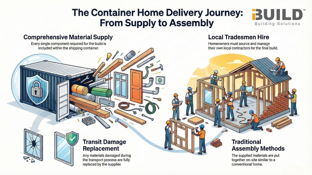 iBuild Do You Supply Everything Inside the Container