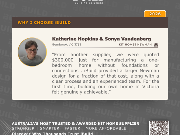 iBuild Why I Choose iBuild Katherine Hopkins Sonya Vandenberg