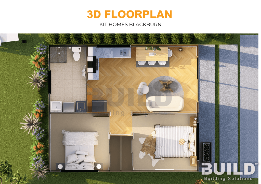 KIT HOMES BLACKBURN 3D FLOORPLAN
