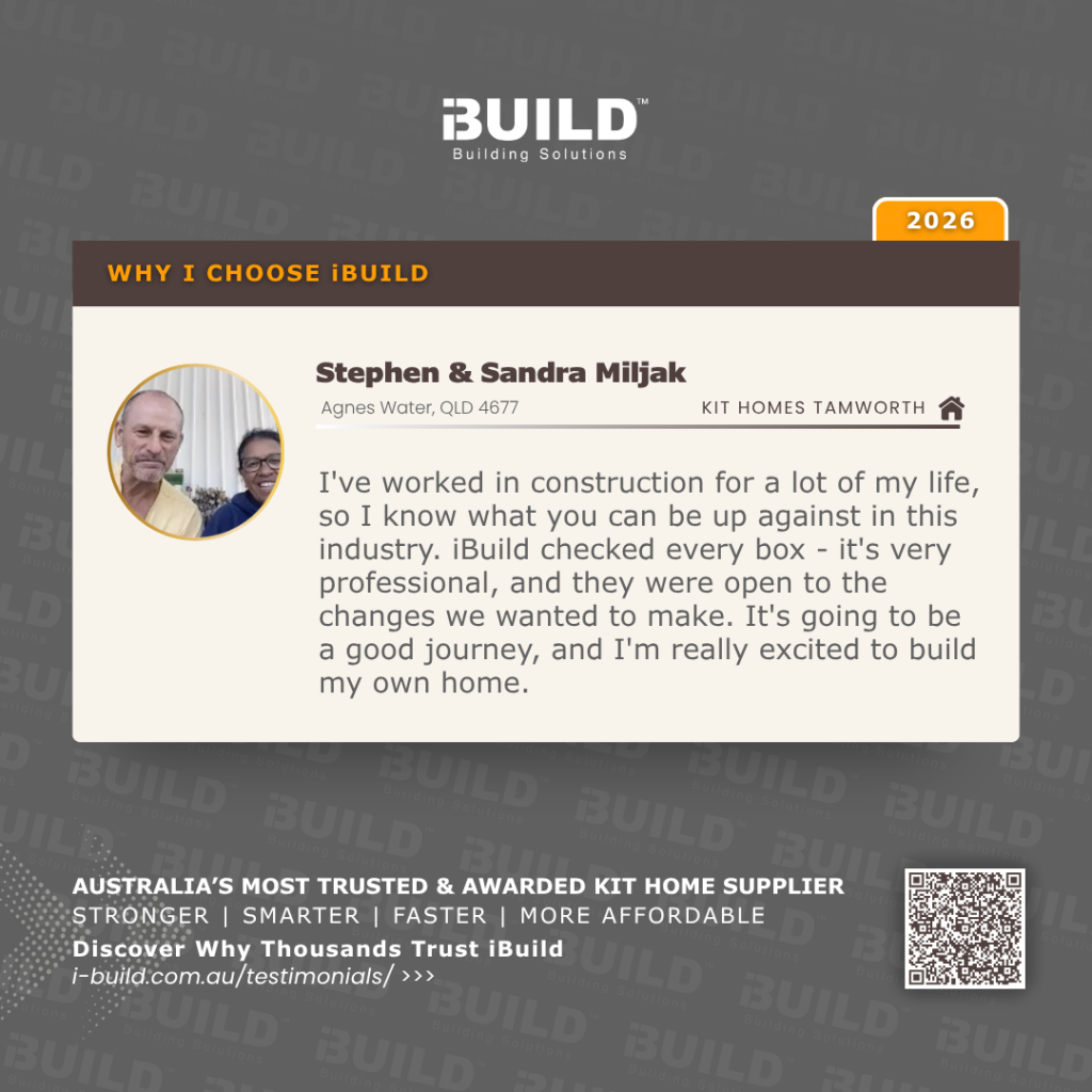 Why I Chose iBuild Stephen & Sandra Miljak