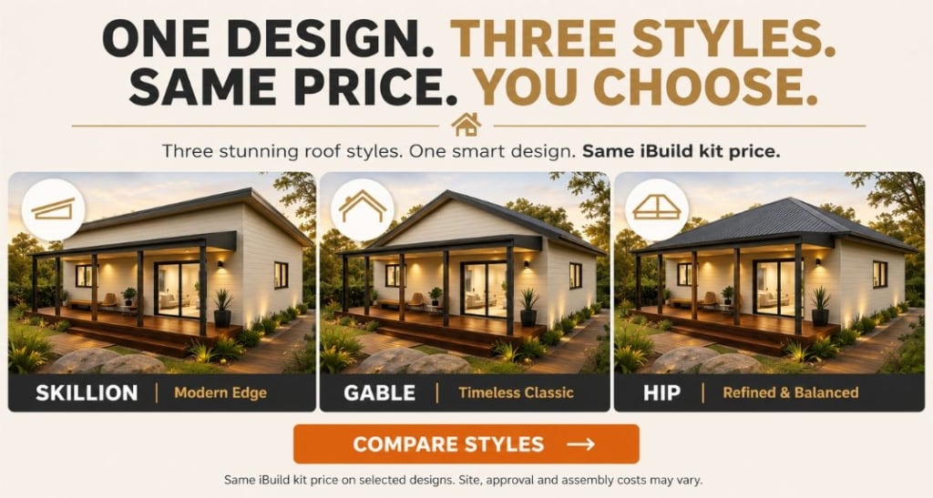 iBuild 1 Design 3 Styles Same Price