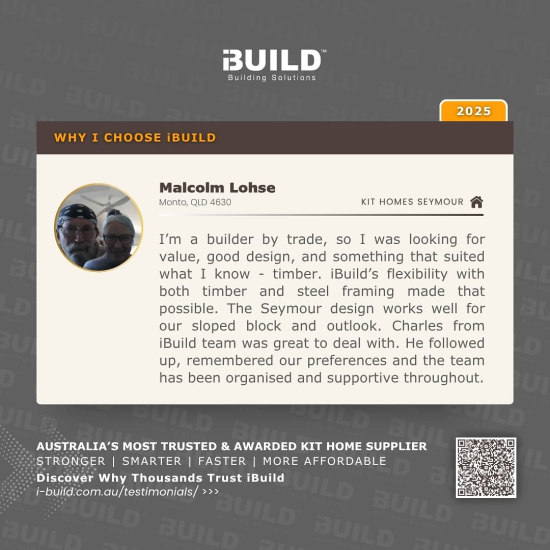 iBuild Why Choose iBuild Malcolm Lohse